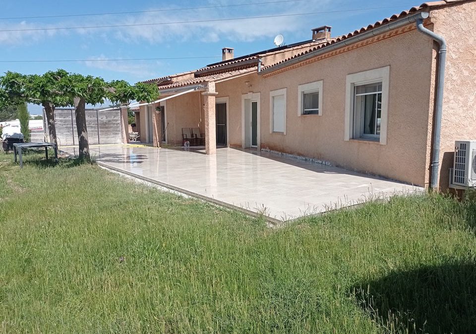 Terrasse à Mallemort